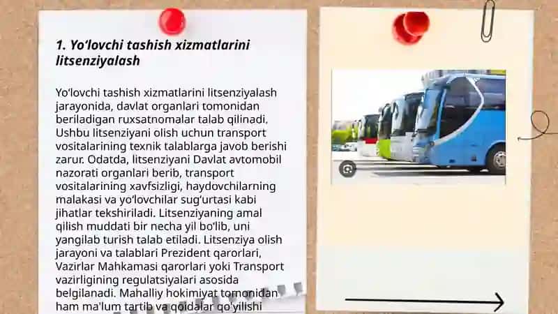 Shahar yoʻlovchilar transporti toʻgʻrisidaʼʼgi Oʻzbekiston Respublikasi qonuni 3
