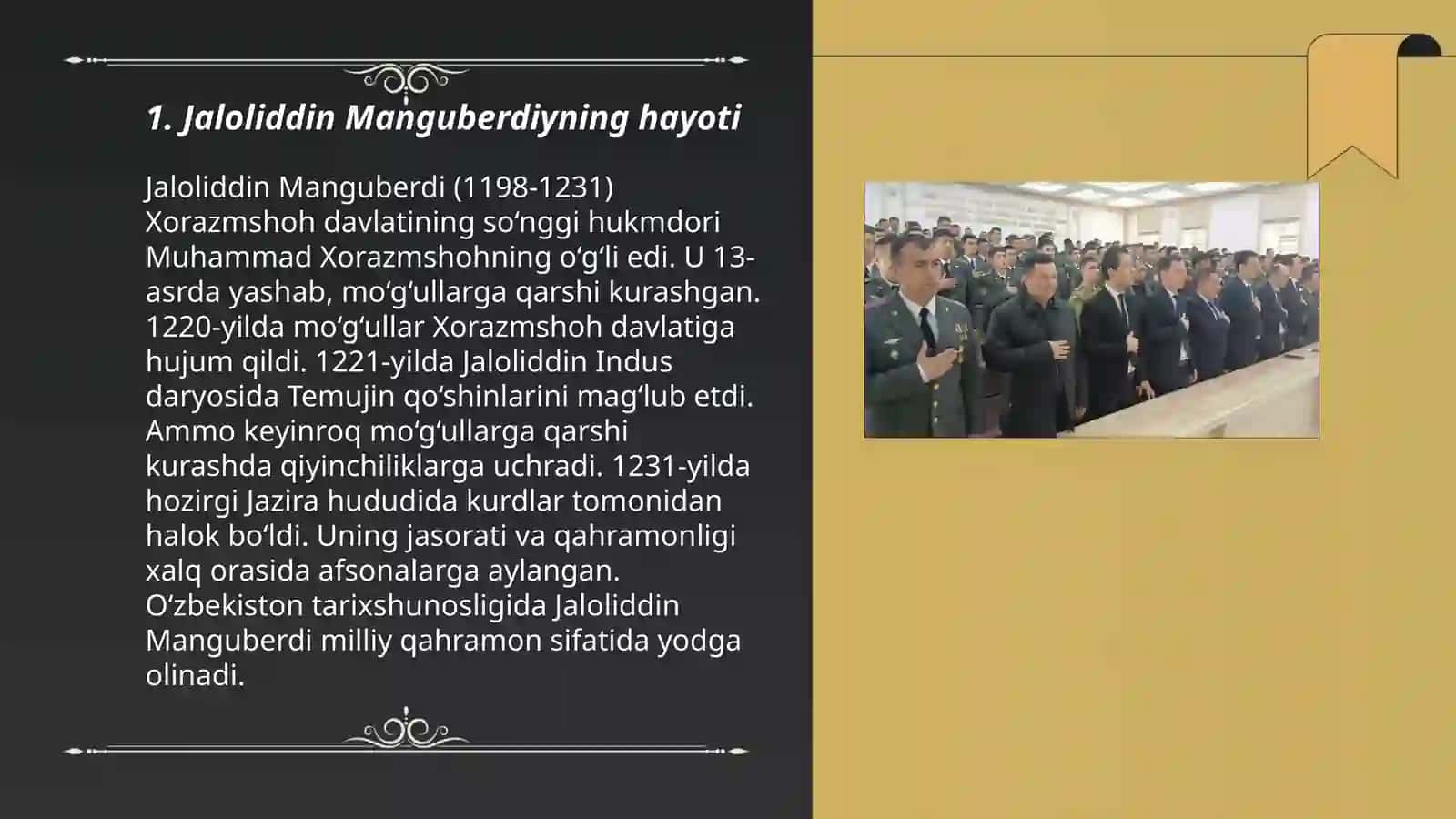 Jaloliddin Manguberdi -Vatan himoyachisi 3