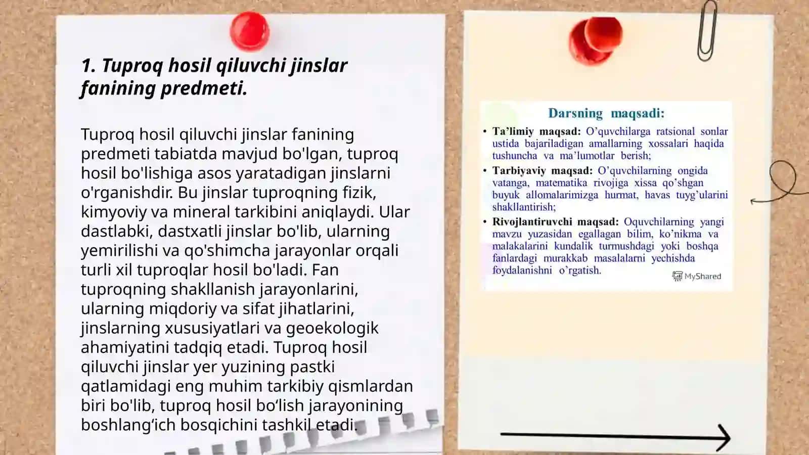 Tuproq hosil qiluvchi jinslar fanining predmeti 3