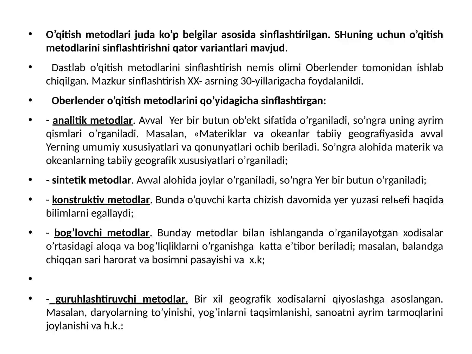 Tabiiy fanlarni o’qitish metodlari 3