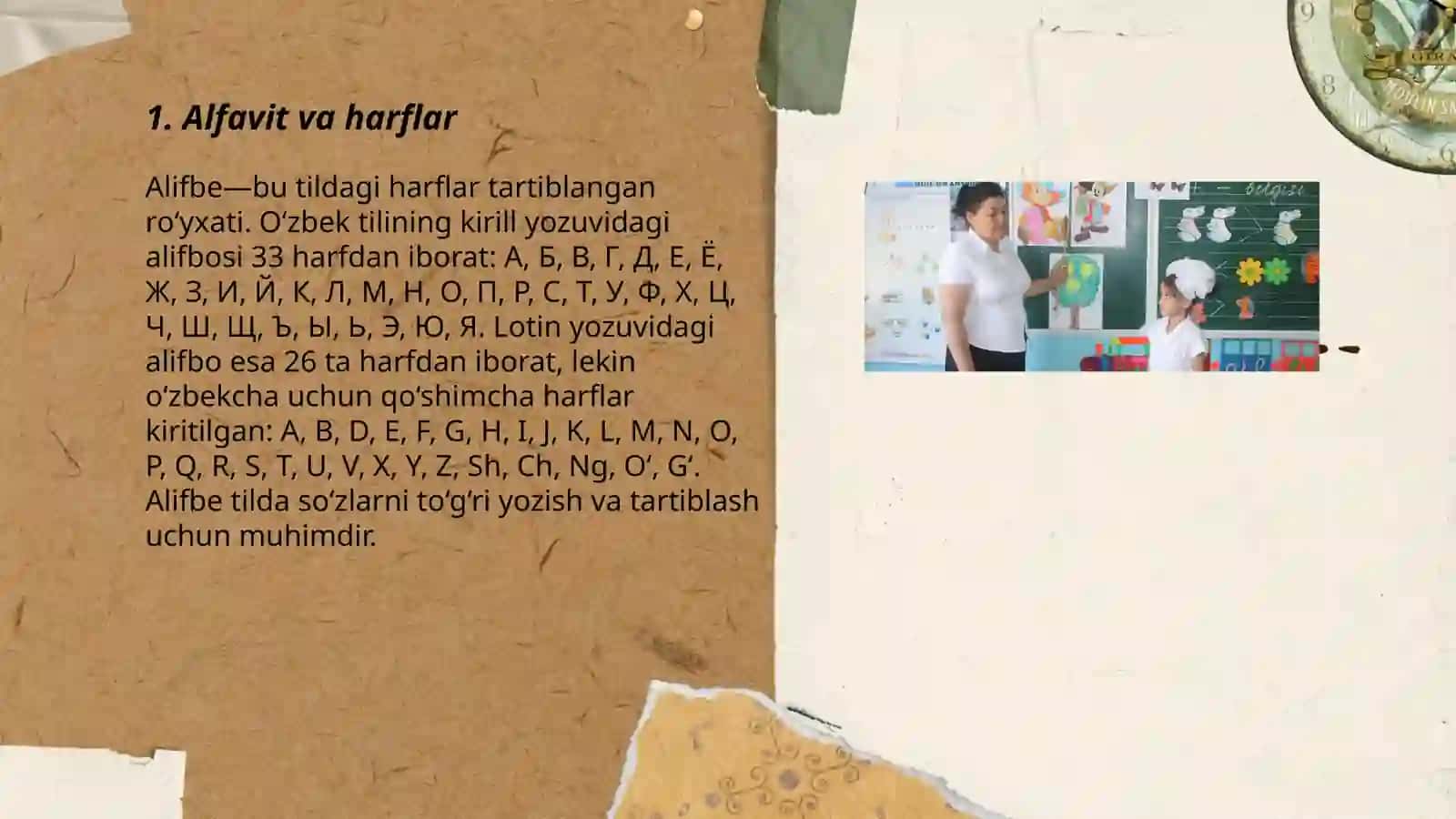 Ona tili darsligida 5-sinflar uchun dars loyihasi tayyorlash 3