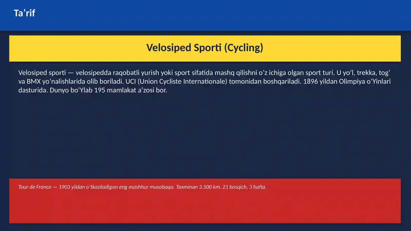 Velosiped Sporti 3