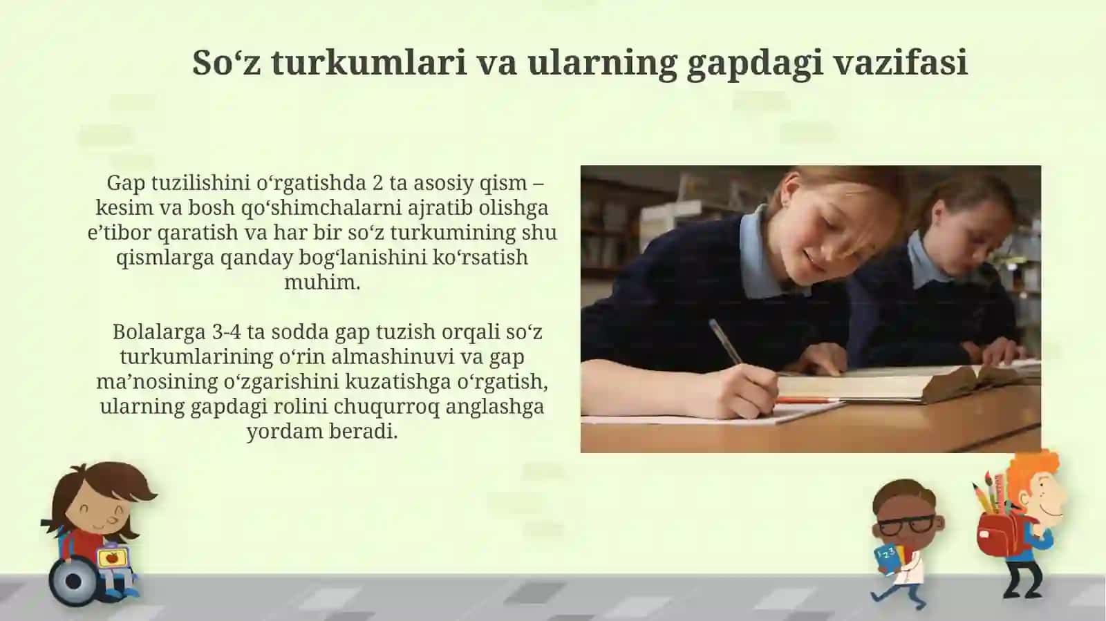 Boshlangʻich sinflarda gap bilan ishlash 3