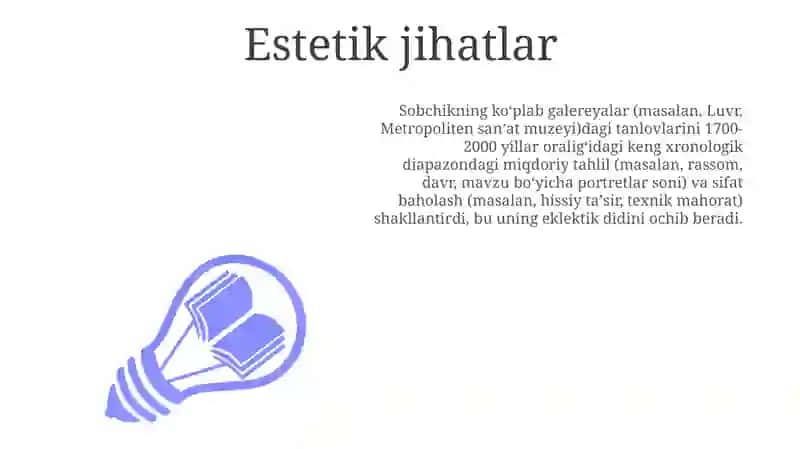 L.N Sobchikning portretlarni tanlash metodikasi 3