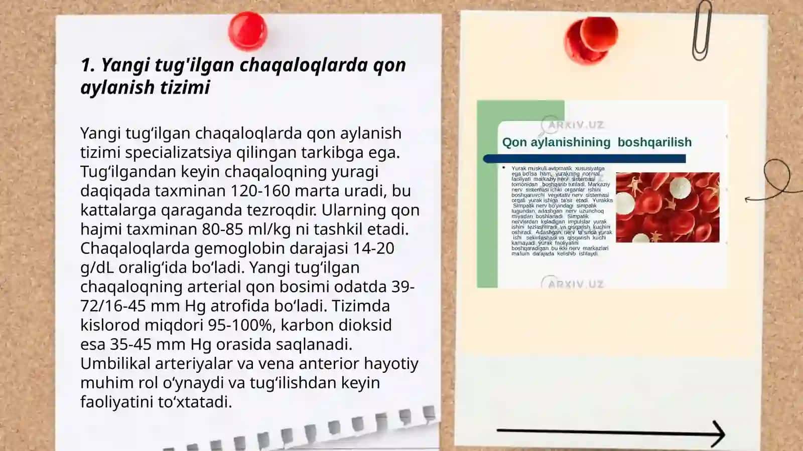 Chaqaloqlarda qon aylanish sistemasi 3