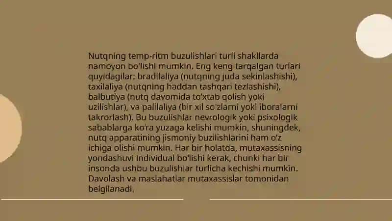 Nutqning temp-ritm buzulishlari bo'lgan bolalarning psixologik xususiyatlari 3