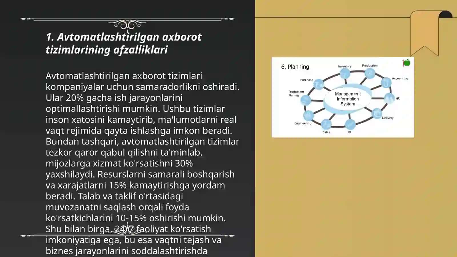 Avtomatlashtirilgan axborot tizimlari samaradorligi 3
