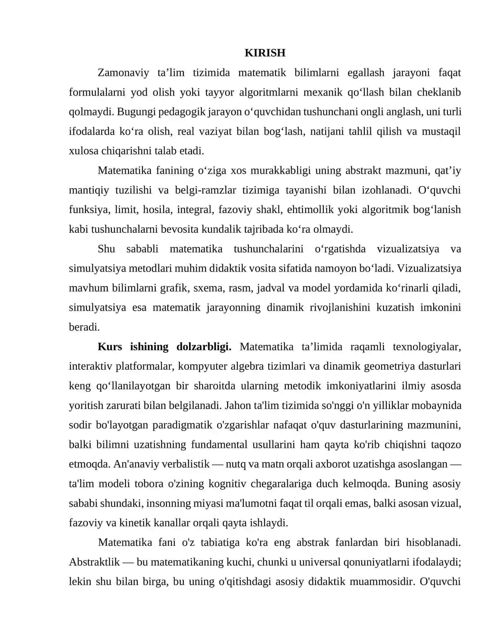 Matematika tushunchalarni oʻrgatishda vizualizatsiya va simulyatsiya metodlar 3