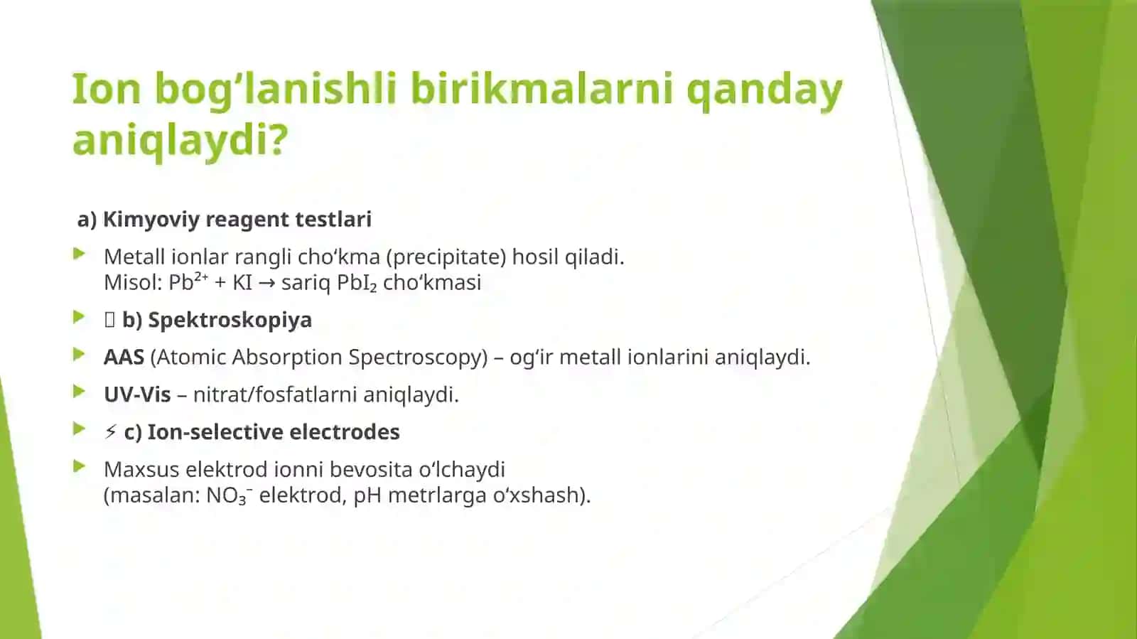 Zeolit asosida suvdagi ion birikmalarini aniqlash va tozalash texnologiyasi 3