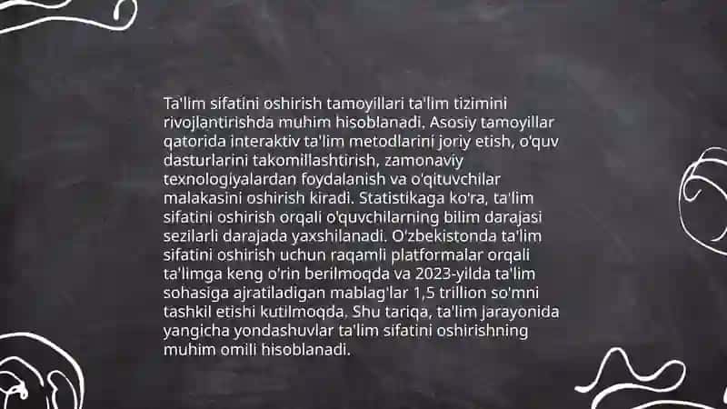 Taʼlim sohasida davlat siyosatining asosiy tamoyillari 3