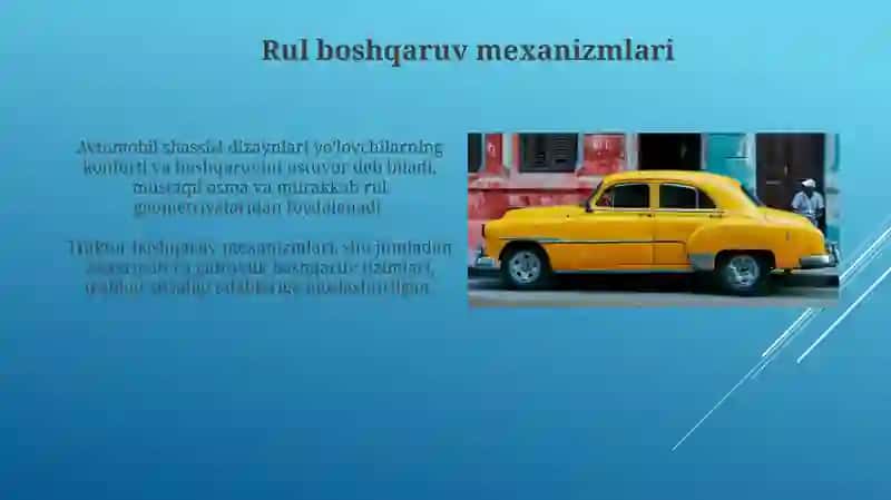 Traktor va avtomobillarning yurish qismlari 3