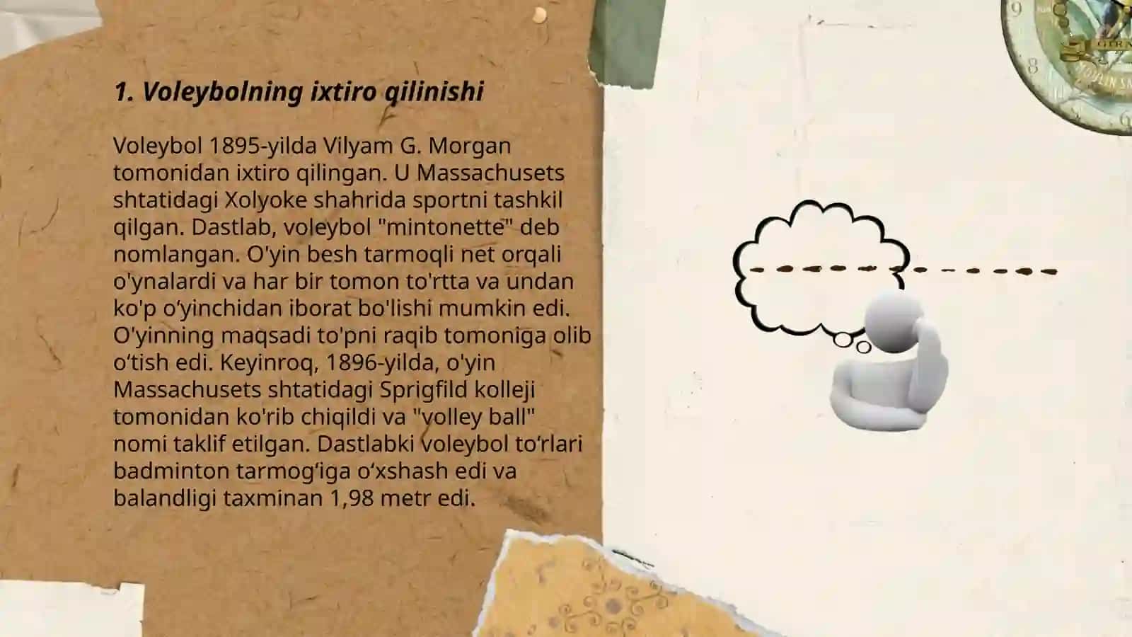 Voleybolni vujudga kelishi va Jahon bo'ylab rivojlanish tarixi 3