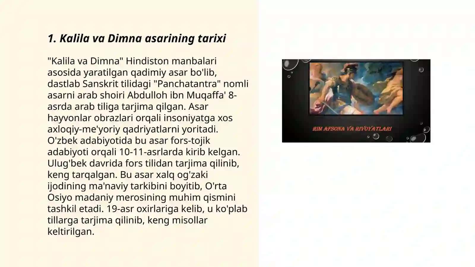 Kalila va Dimna 3