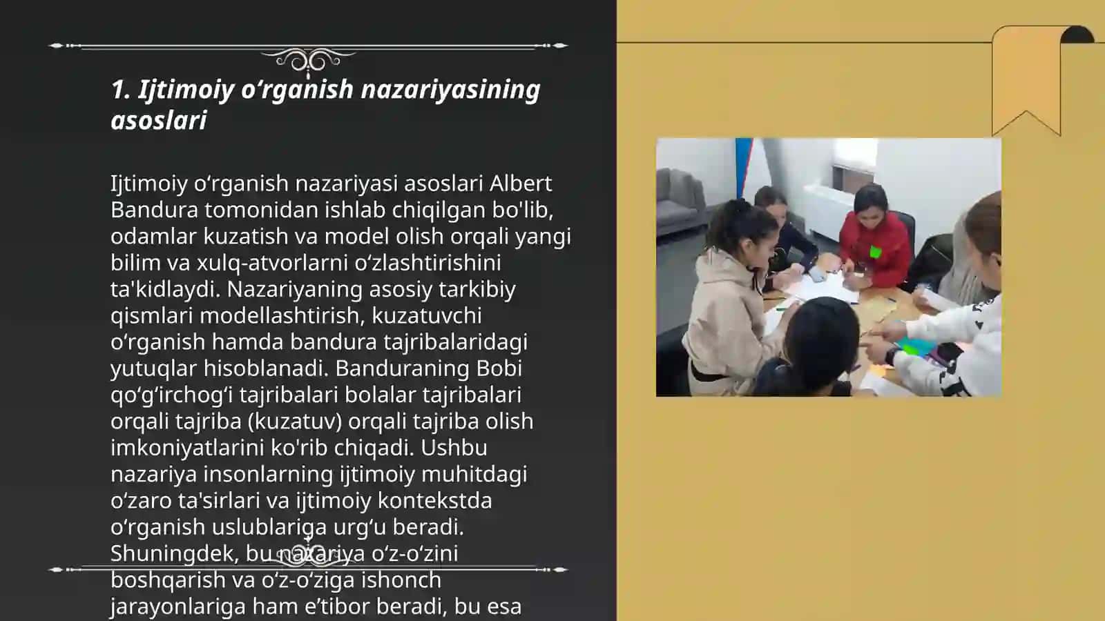 Ijtimoiylashuv muammosi sifatida bola psixik rivojlanishining ijtimoiy oʻrganish nazariya 3