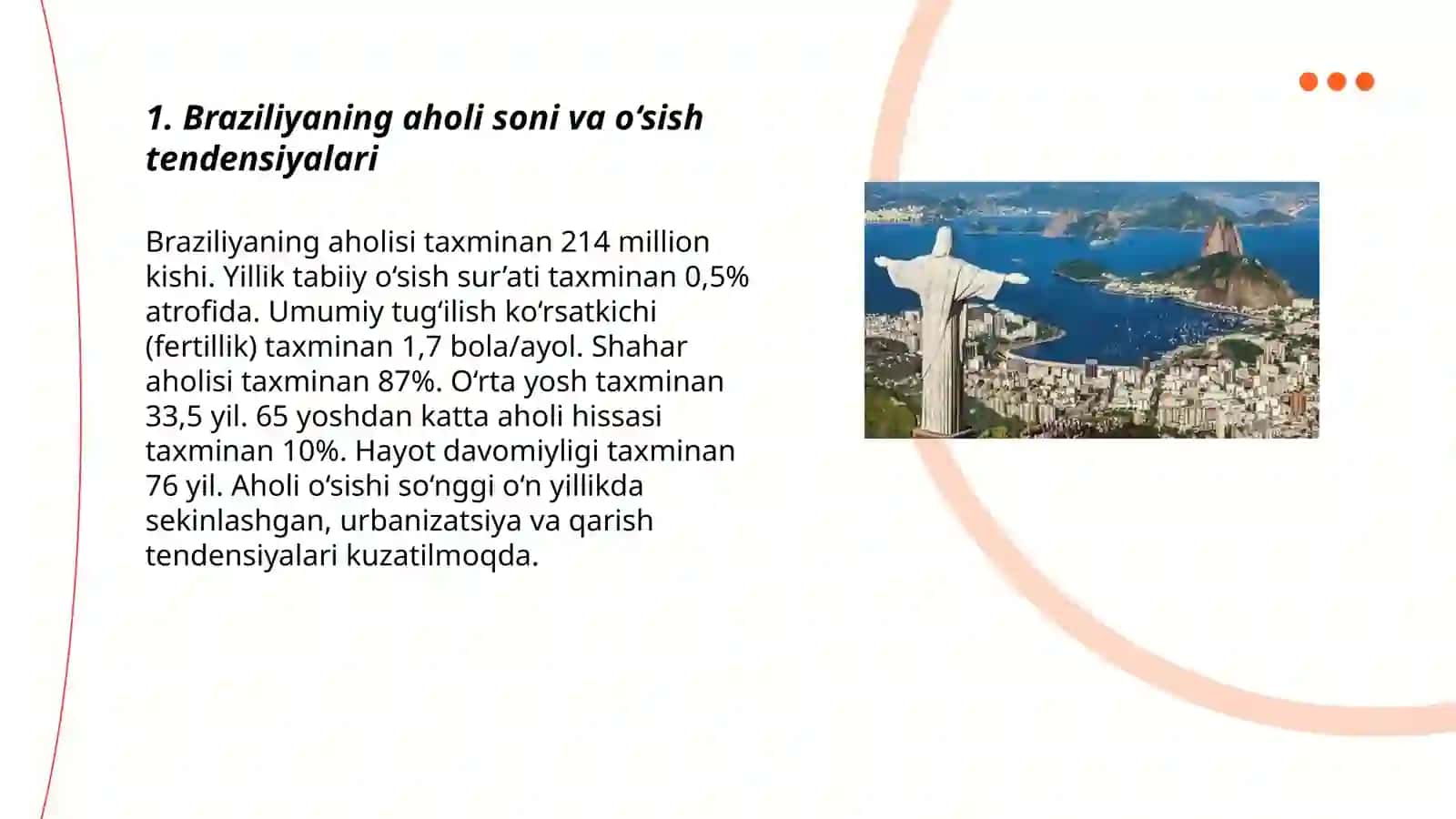 Braziliyaning demografiyasi 3