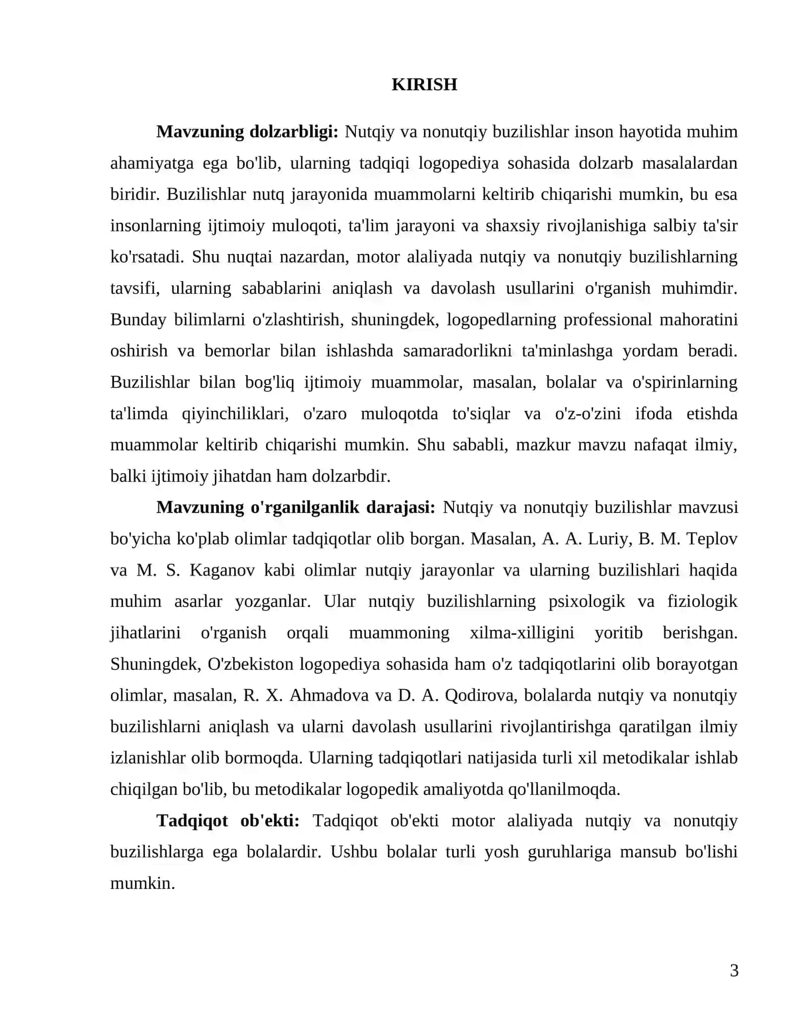 LOGOPEDIYA FANIDAN KURS ISHI 3