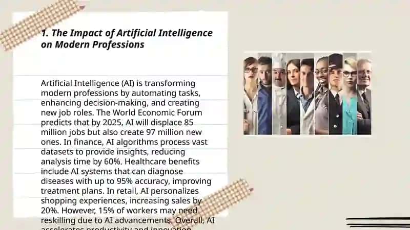 The Impact of Artificial Intelligence on Modern Professions 3