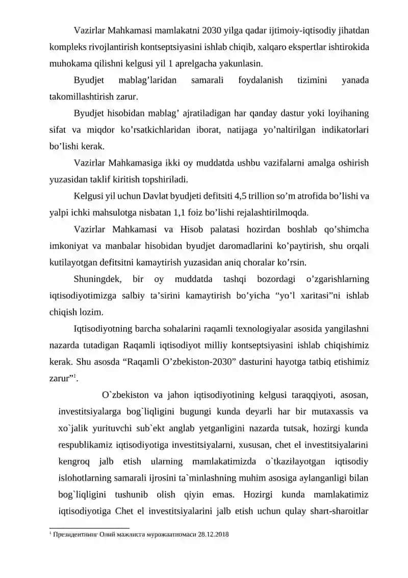 INVESTITSIYALAR JALB QILISHNING IQTISODIY HOLATI 3