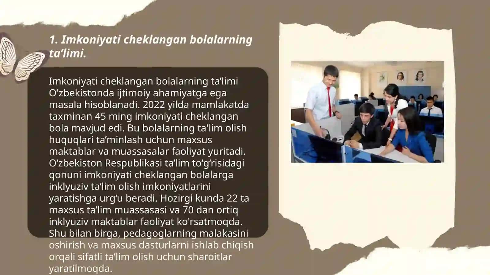 Imkoniyati cheklangan bolalar ta’limiga oid pedagogik nazariyalar va ularning inklyuziv ta’limdagi o’rni 3