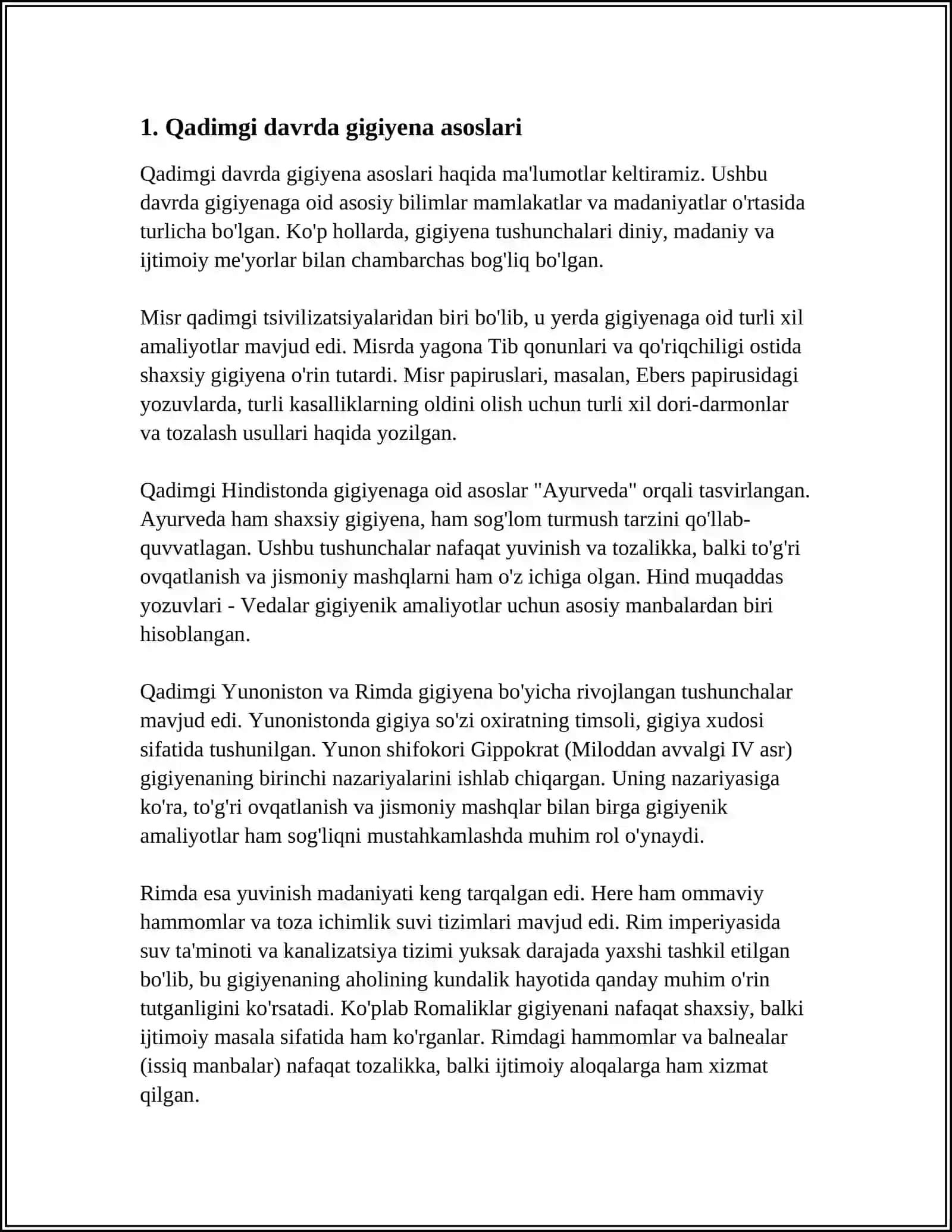 GIGIYENA FANINING QADIMGI DAVIRDA SHAKILLANISHI 3