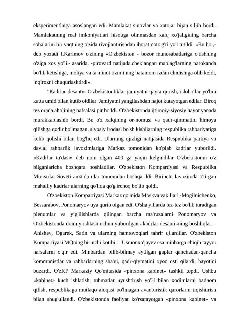 MUSTAQILLIK YILLARIDA QISHLOQ XO'JALIGI VA SANOAT SOHASIDAGI O'ZGARISHLAR 3