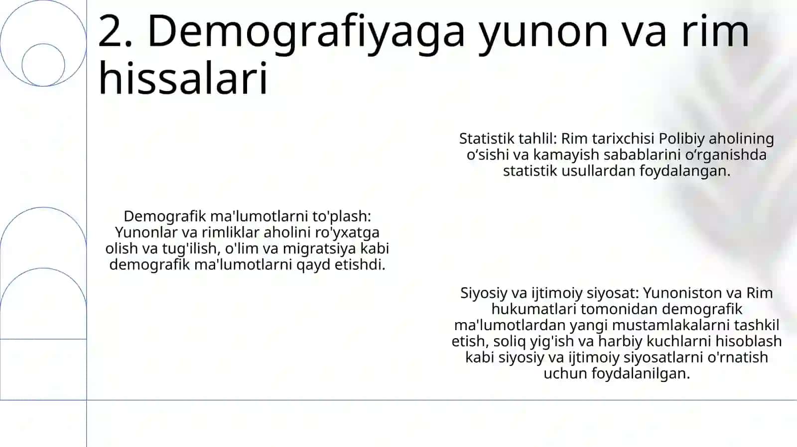 Demografik Tadqiqotlar Rivojlanish Tarixi 3