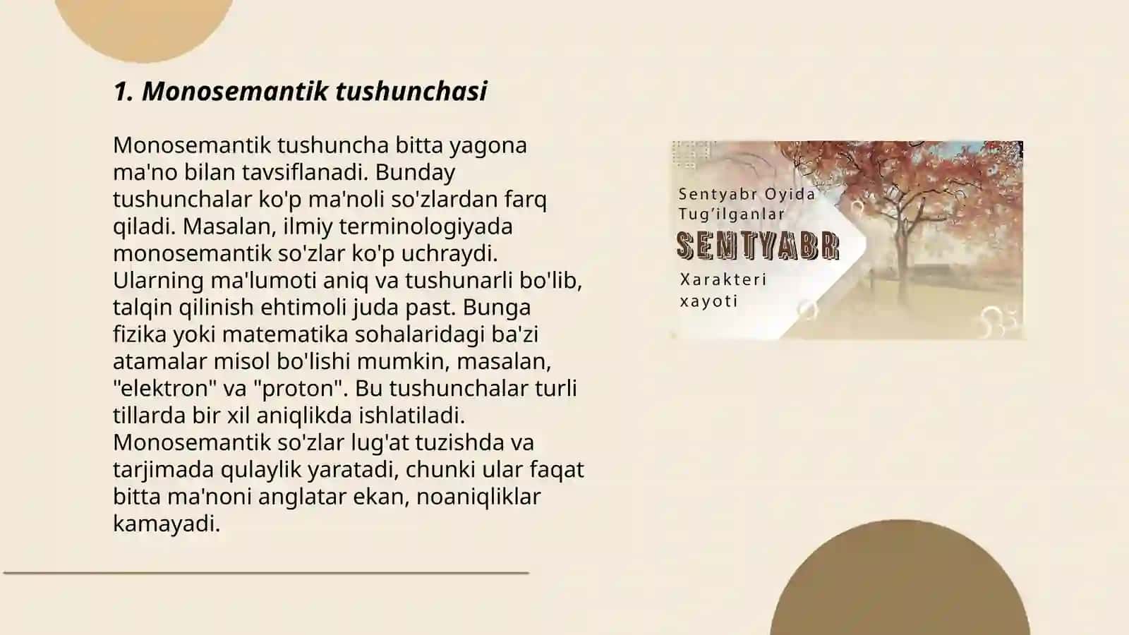 Terminlarning monosemantik xarakteri 3