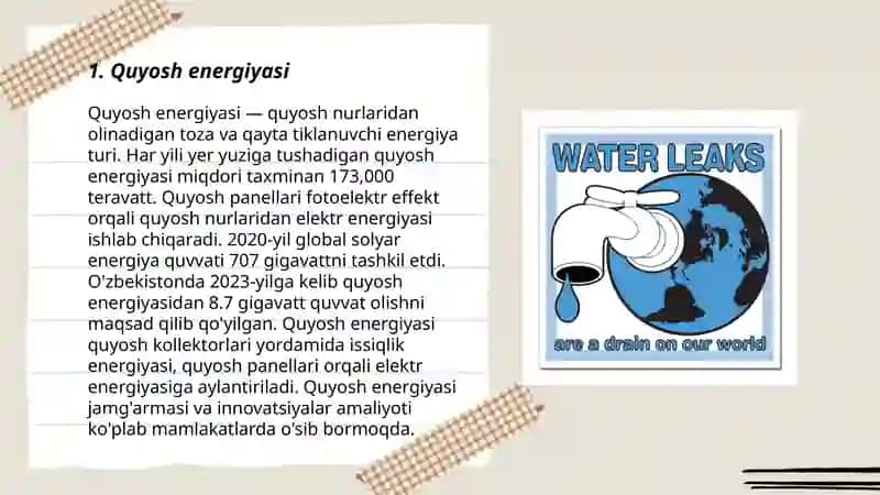 Quyosh energiyasi 3