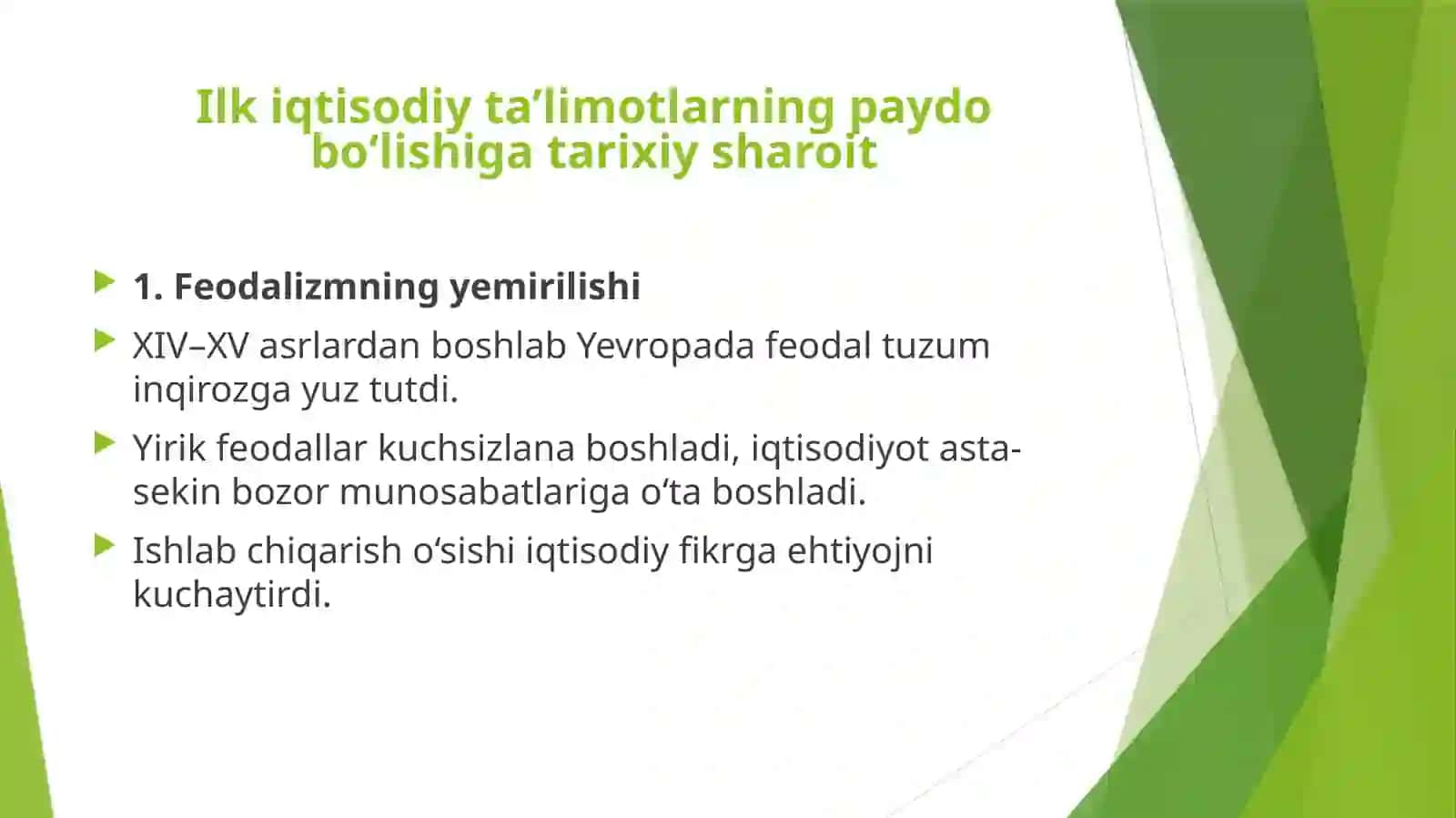 Ilk merkantalizm ta’limoti va uning namoyondalari 3