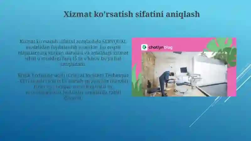 Turizmda xizmat sifati va mijozlar qoniqishini oshirish strategiyalari 3