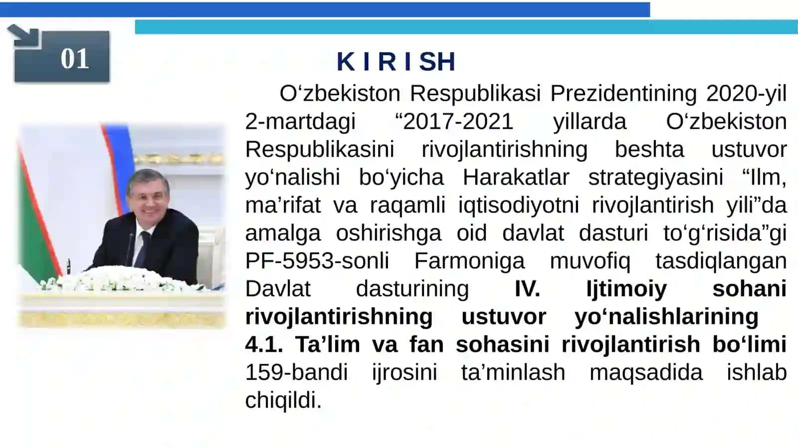 YANGI MILLIY O‘QUV DASTURI(MO‘D) 3