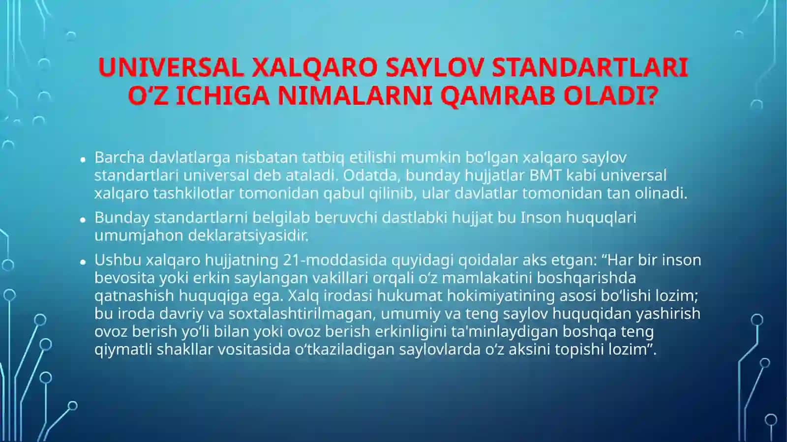 saylovlar va xalqaro huquq 3