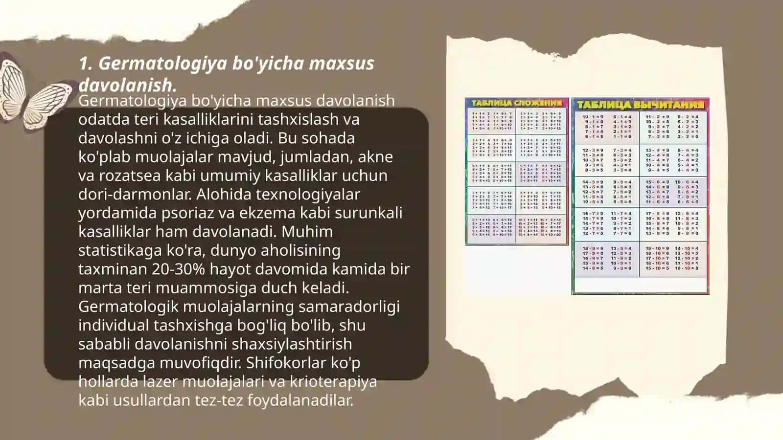 Germatologiya bo'yicha maxsus davolanish 3