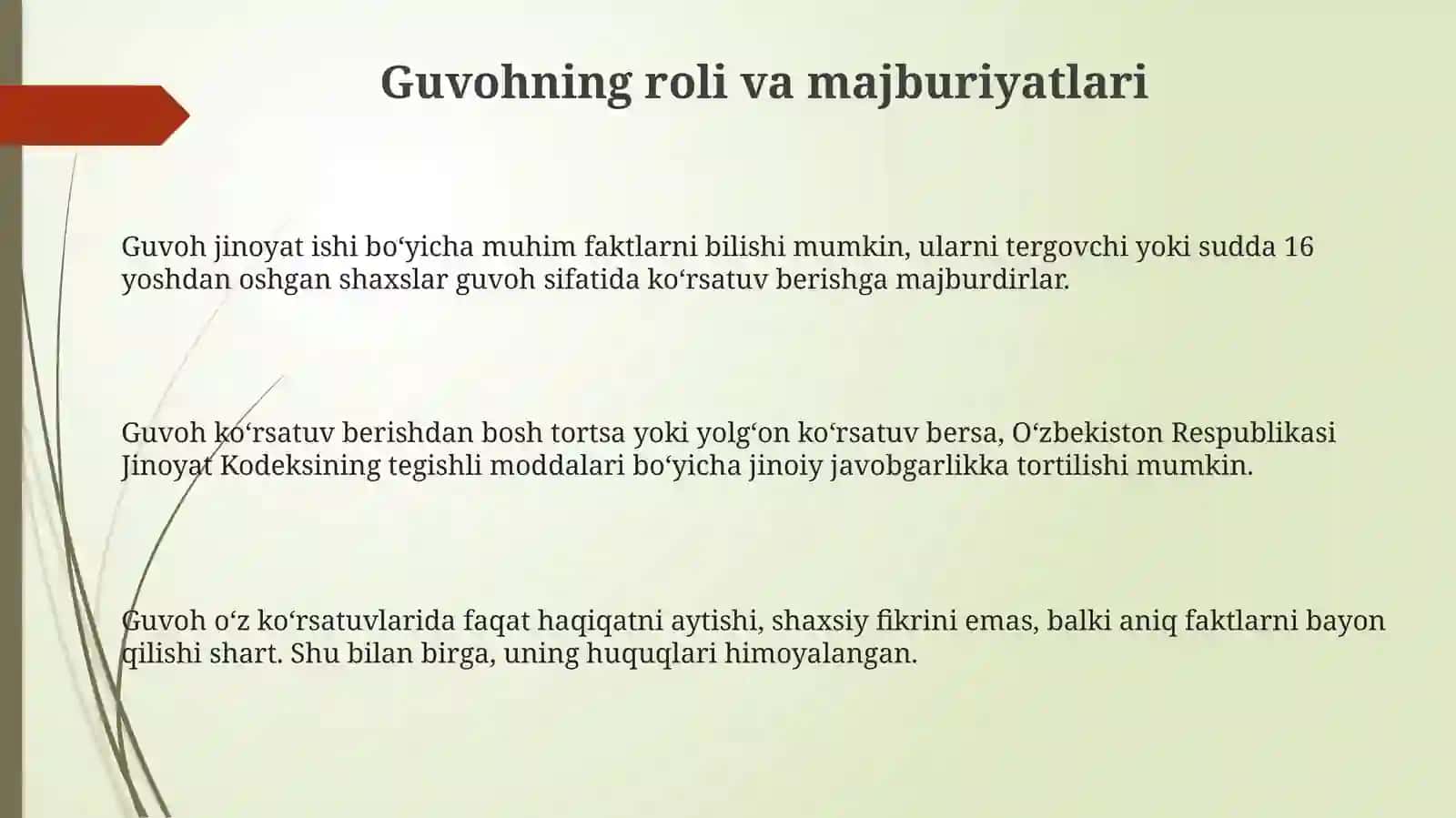 Jinoyat protsessida ishtirok etuvchi boshqa shaxslar 3