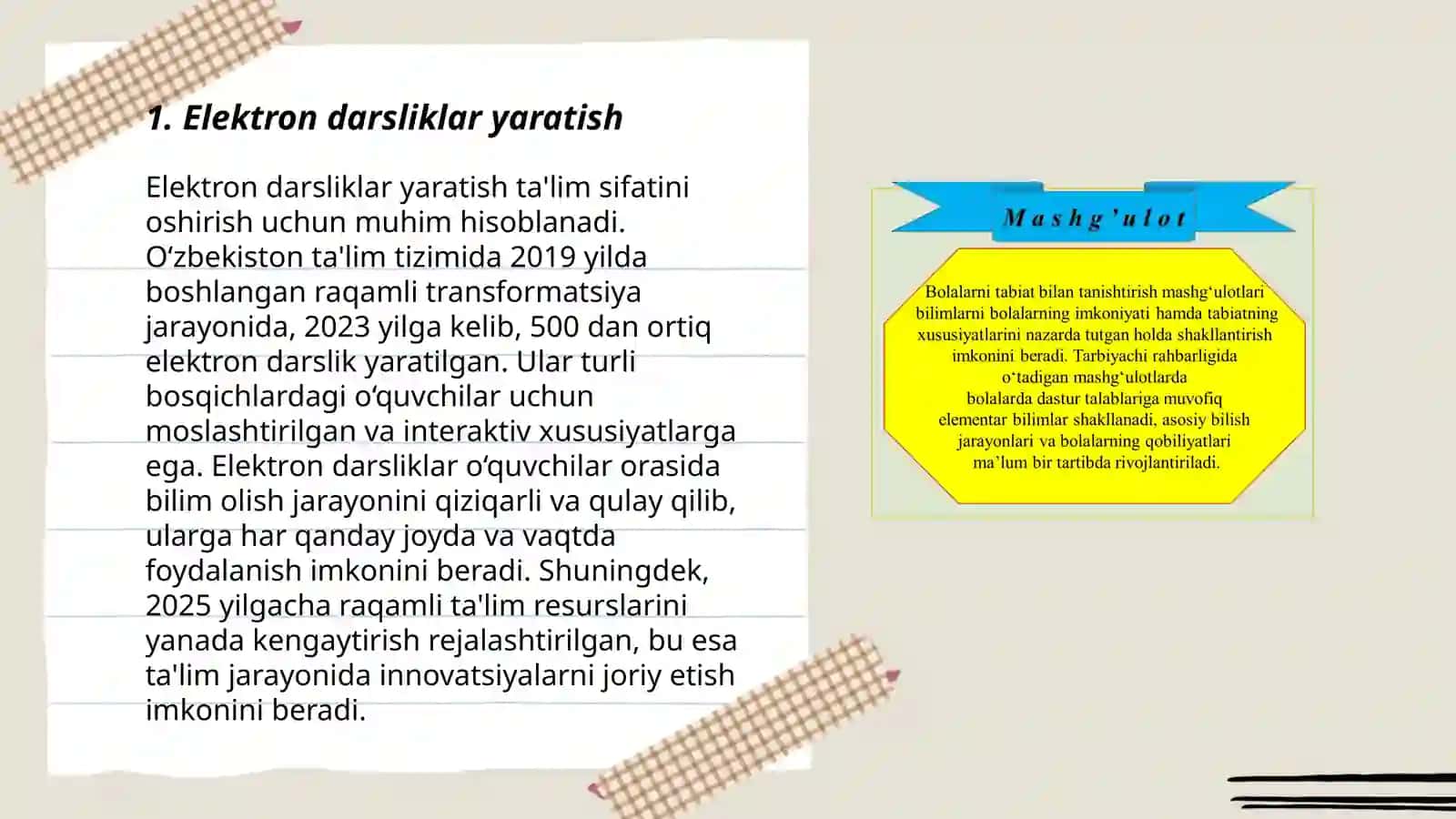 Ta'lim jarayonida foydalaniladigan dasturiy vositalar to'g'risida 3