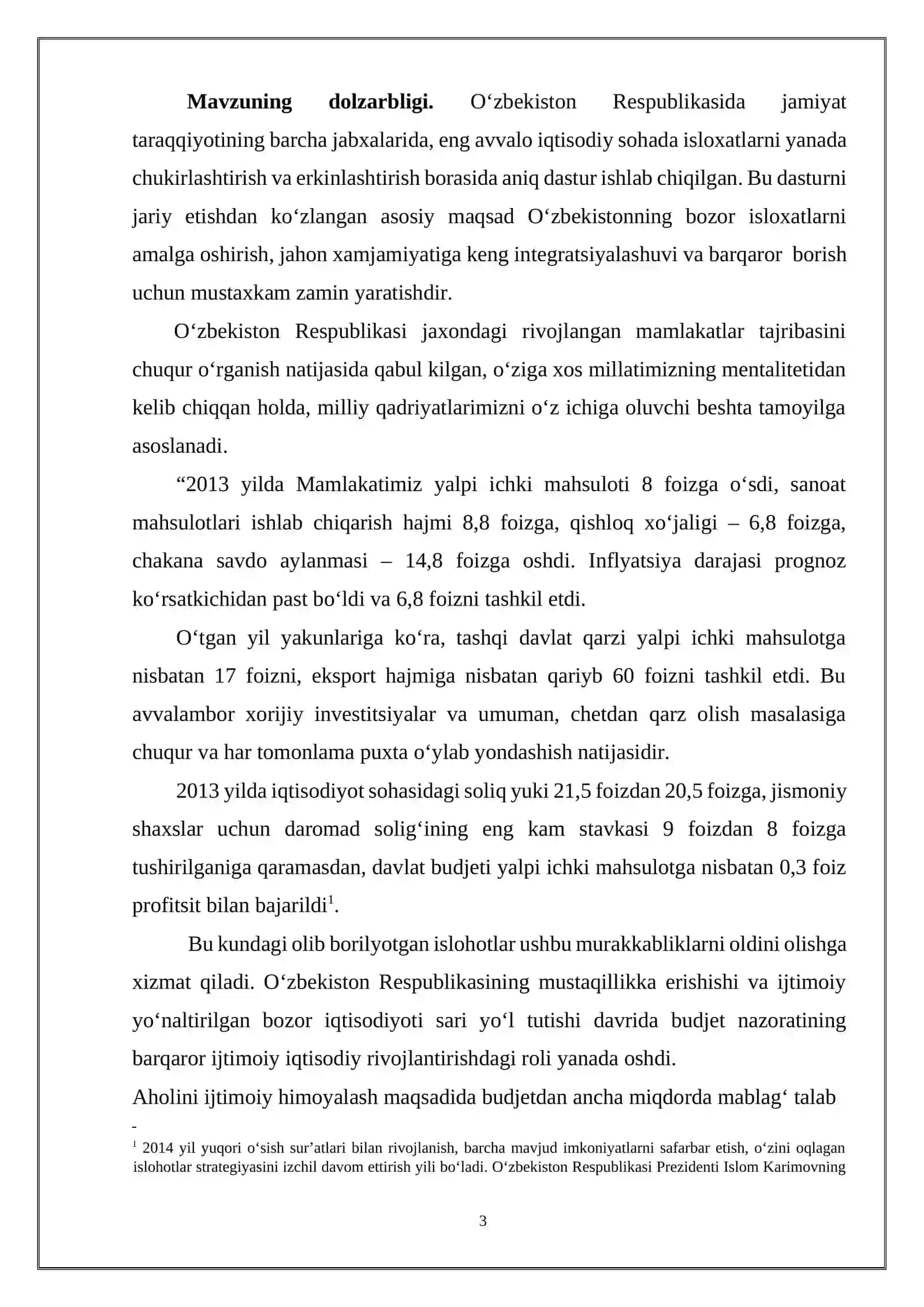 G‘aznachilik tizimida budjet nazoratining mohiyati, shakllari va ular taraqqiyotining hozirgi zamon muammolari 3