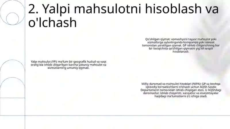 Yalpi Mahsulot 3
