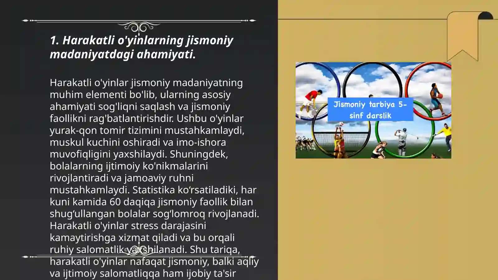 Harakatli o'yinlar jismoniy ma'daniyatni asosiy metodi 3