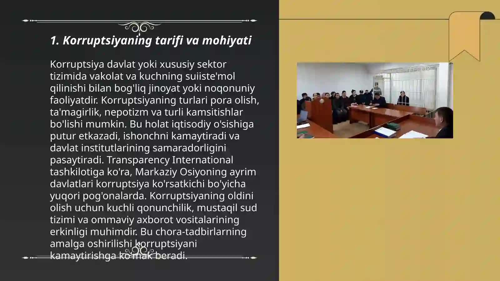 Karupsiya mohiyati va uning oqibatlari 3