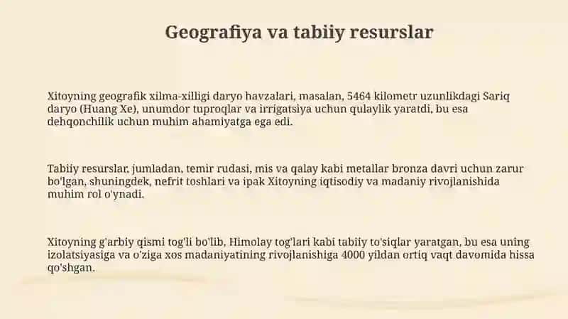 Qadimgi Xitoy 3