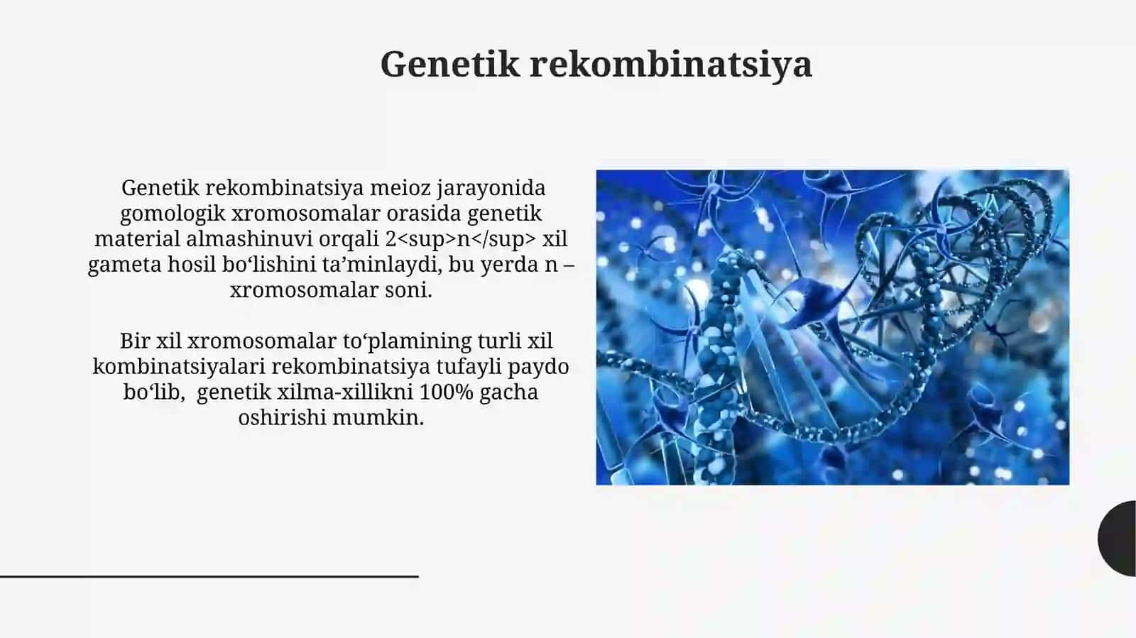 Organizmning mutagen ta'sirga chidamliligi 3