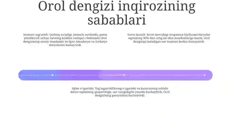 Orol Dengizining Qurishi Muammosi 3