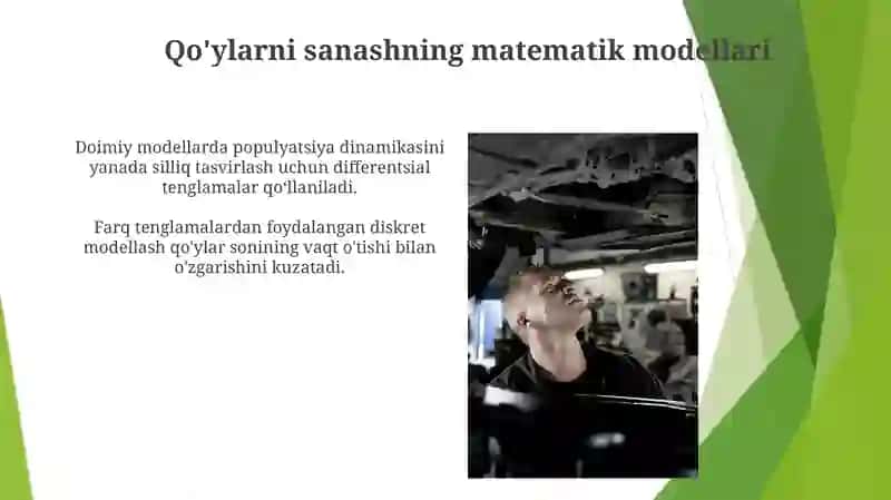 Qo'ylarni sanashning matematik modellari 3