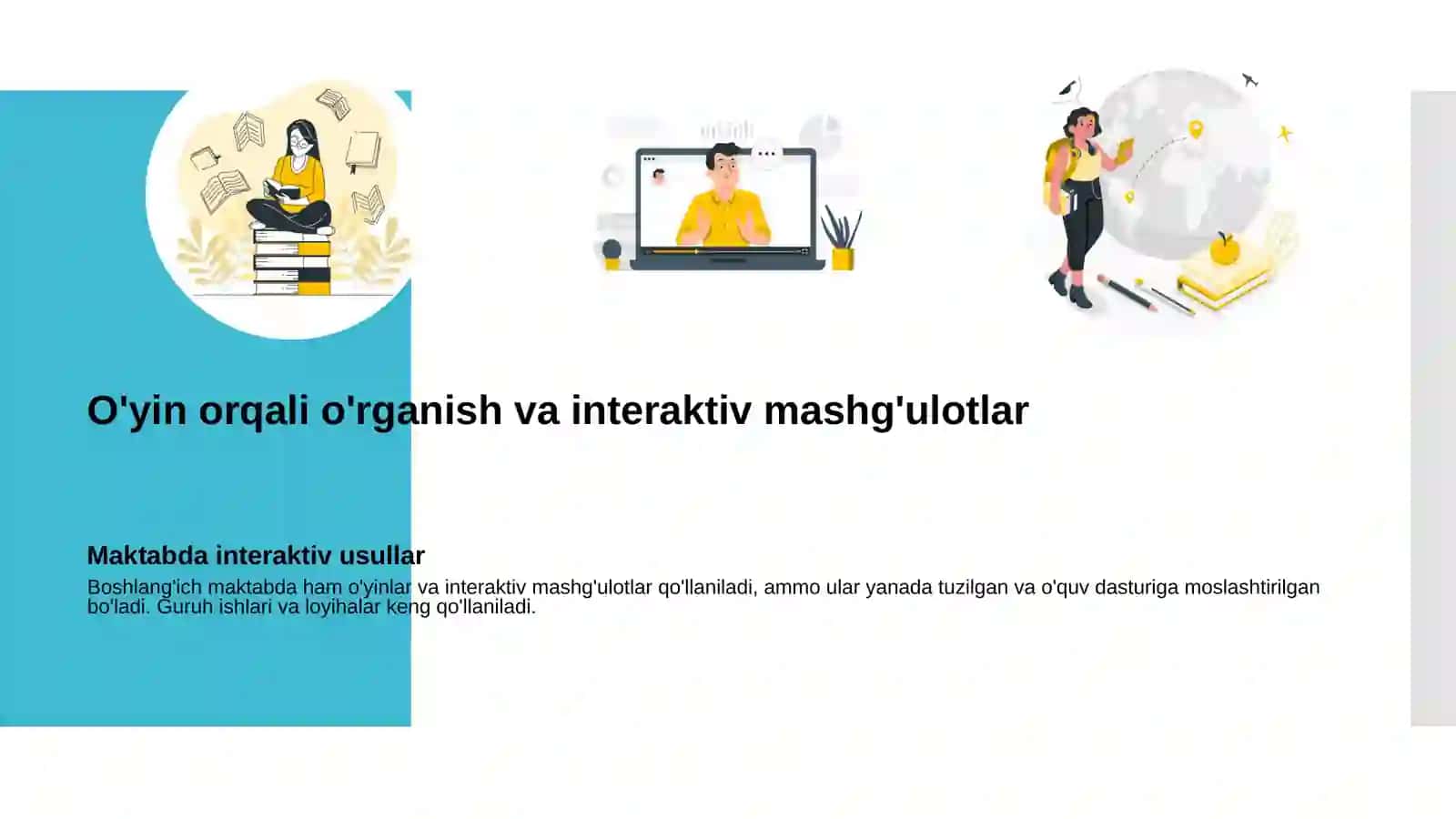 Bog'cha va maktabda chet tili o'qitish-o'xshashlik va farqlar 3