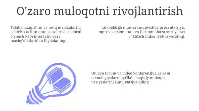 Bo'lajak ona tili o'qituvchilarini o'qituvchi 3