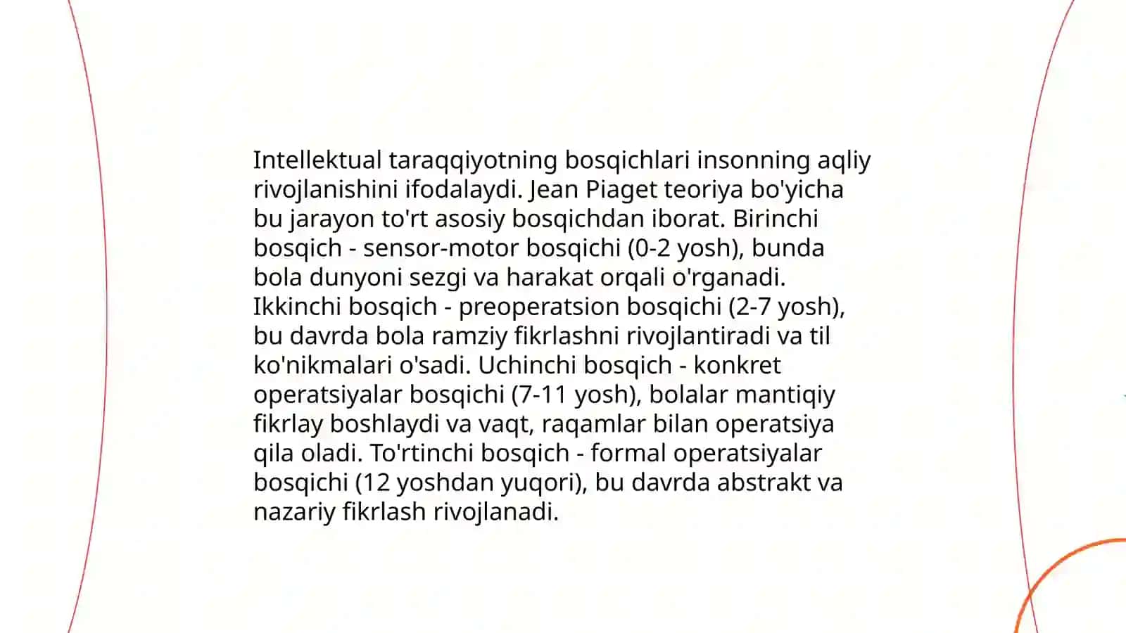 Intellekt va kreativlik nazariyalari 3