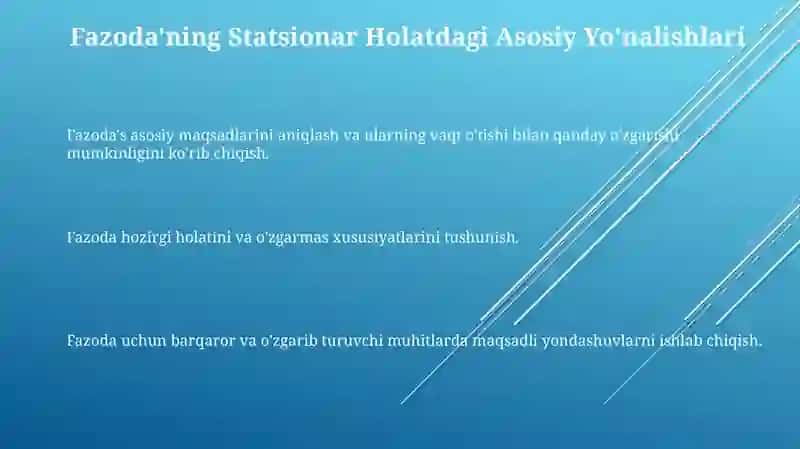 Fazoda moʻljalga olishni shakllantirish vazifalari 3