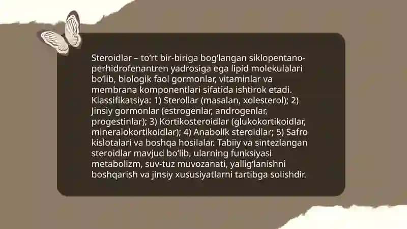 Steroidlar 3