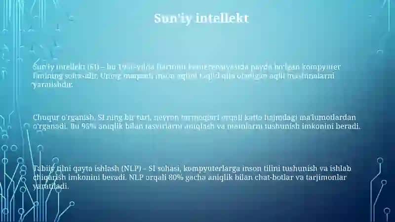 Raqamli iqtisodiyotning asosiy texnologiyalari 3
