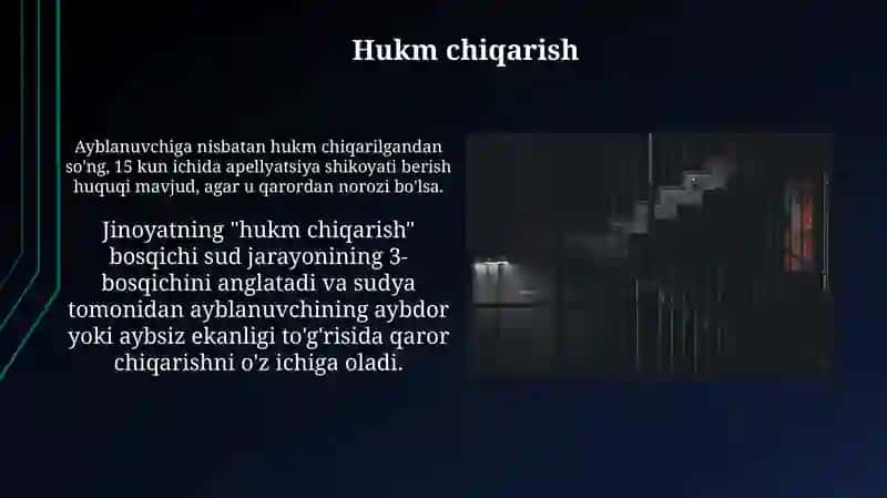 Jinoyat bosqichlari 3